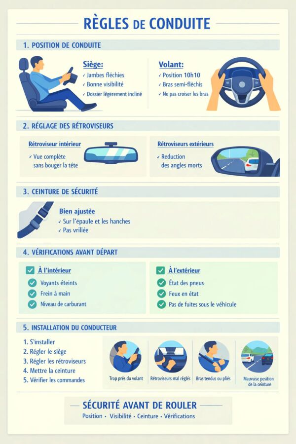 Progresser avec heures de conduite