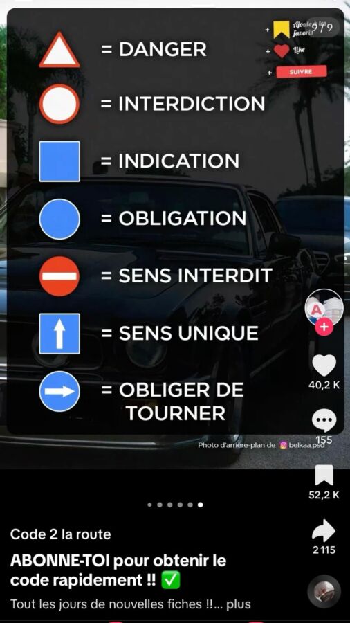 Moyenne heures de conduite