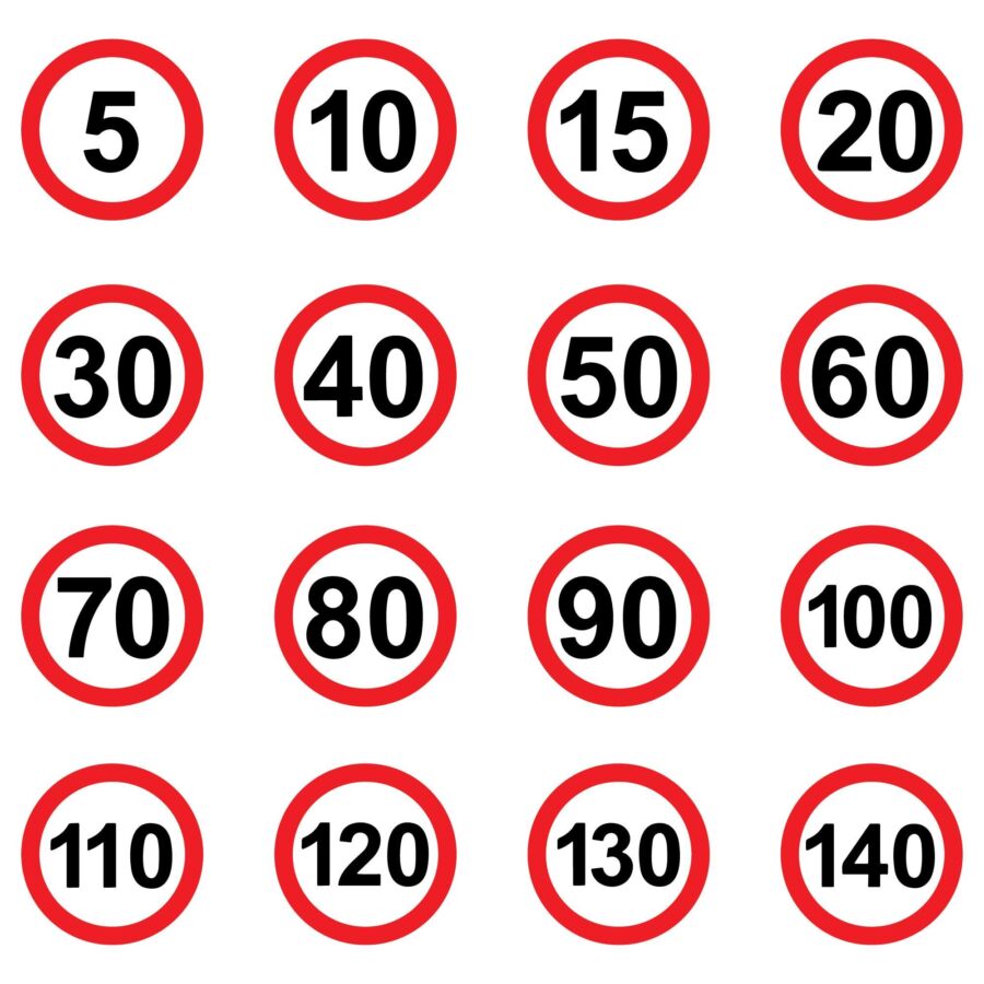 Panneaux de signalisation routière