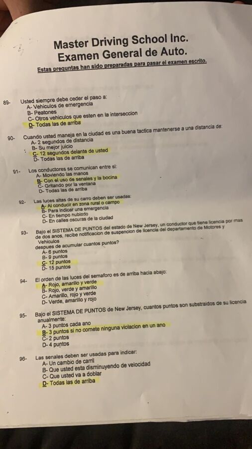Réussir examen code route