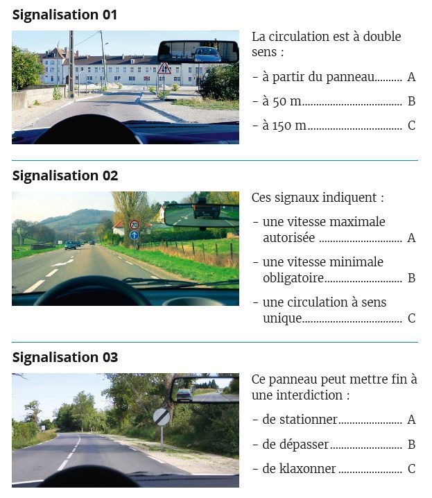 Questions pièges code de la route