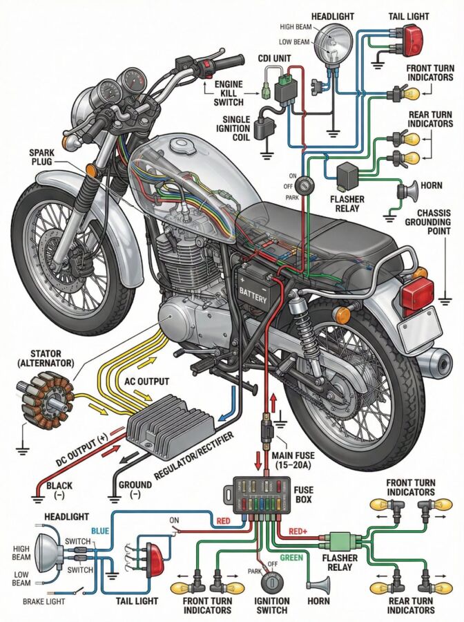 Cours de conduite moto débutant