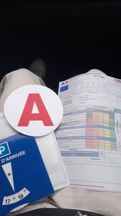 Évaluation permis conduite