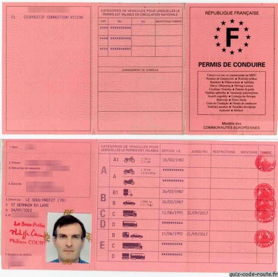 Notes inspecteur permis
