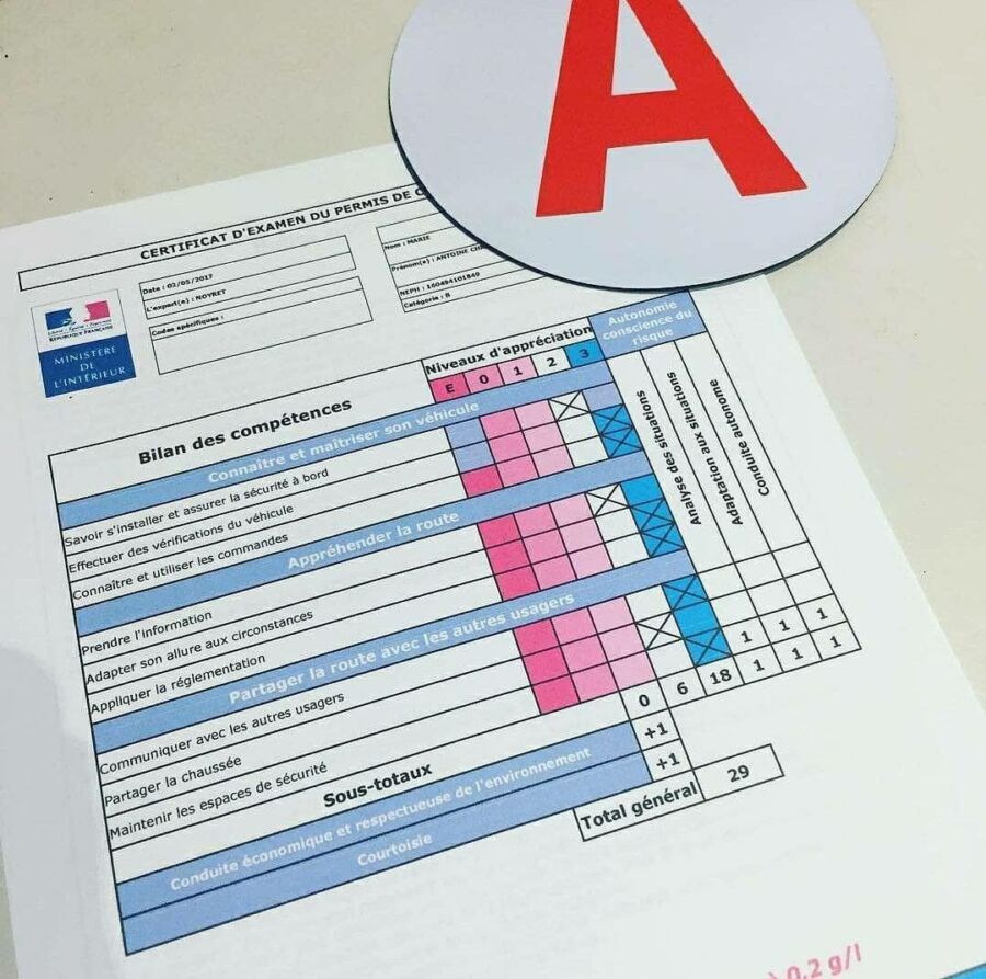 Réduction prix permis B